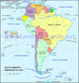 Carte Amérique du sud 1024px