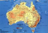 Carte ensoleillement de l'Australie
