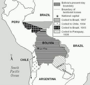 Carte population Bolivie