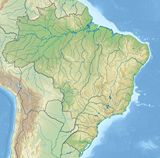 Carte géographique Brésil
