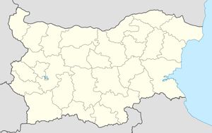 Carte Bulgarie vierge