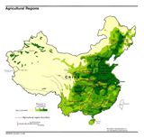 Carte végétation Chine