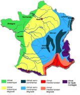 Carte climat France