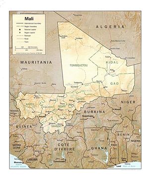 Grande carte Mali
