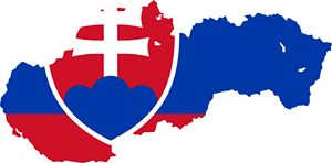 Carte drapeaux Slovaquie