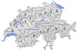 Grande carte Suisse